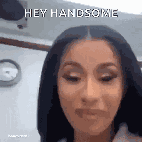 Honeycardi Cardi B GIF