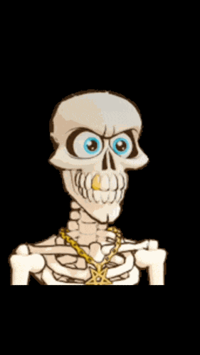 Hood Irony Skeleton GIF
