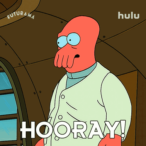 Hooray Zoidberg GIF