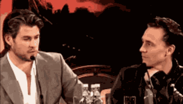 Horny Chris Hemsworth GIF