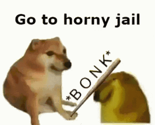 Horny Jail Dogs GIF