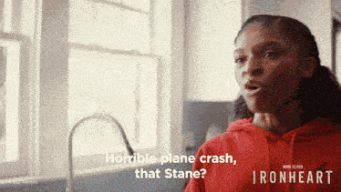 Horrible Plane Crash That Stane Riri Williams GIF