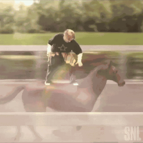 Horse Kickflip Tobey Bird GIF