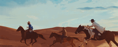 Horse Riding Race GIF