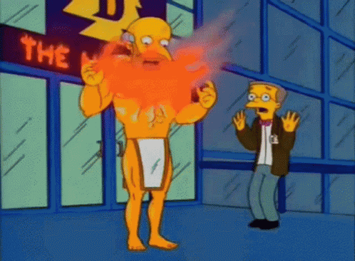 Hot Take Mr Burns GIF