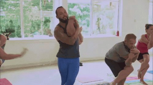 Hot Yoga GIF