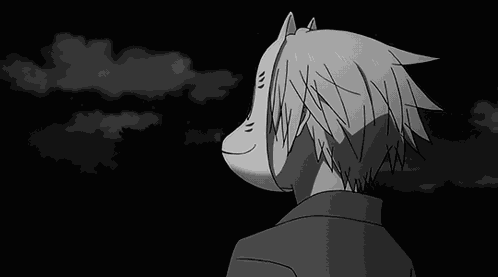 Hotarubi No More E B&W GIF