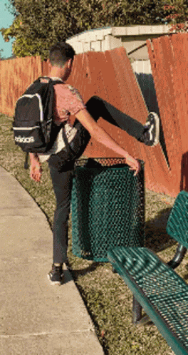 House Chris Lives In A Trash Can GIF