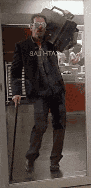 House Dancing In Front Of Deaf Patients Room Fight The Power GIF