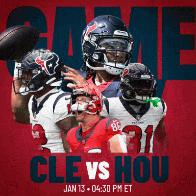 Houston Texans Vs. Cleveland Browns Pre Game GIF