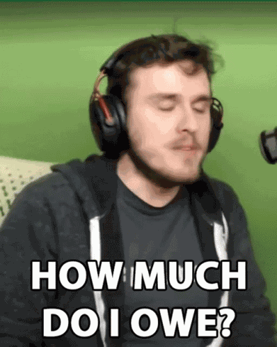 How Much Do I Owe Point GIF