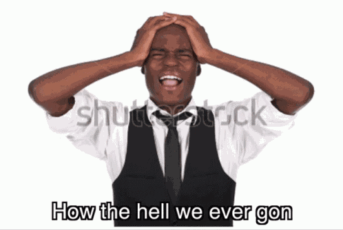 How The Hell We Ever Gon Get Out Poverty Yo Itsrucka GIF
