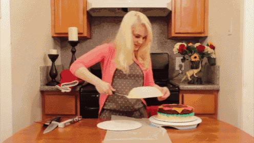 How To Make A Hamburger Cake GIF