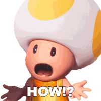 How Yellow Toad Sticker