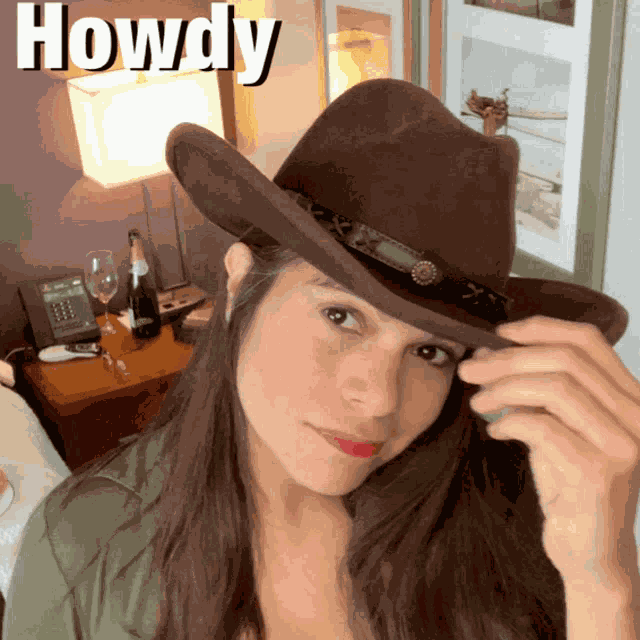 Howdy Cowgirl GIF