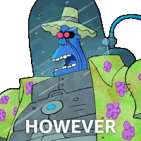 However Mr Freeze Sticker