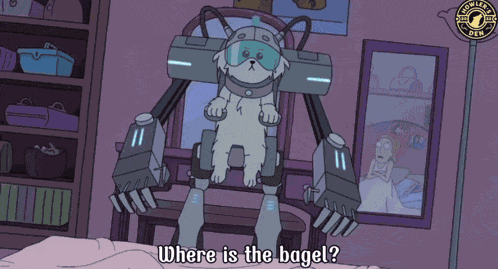 Howlers Den Morning Bagel GIF