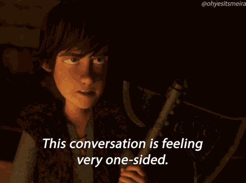 Httyd This Conversation Is Feeling Very One Sided GIF
