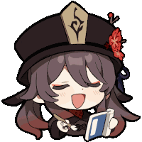 Hu Tao Genshin Impact Sticker