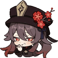 Hu Tao Genshin Impact Sticker