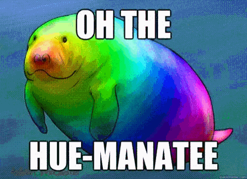Hue Manatee GIF