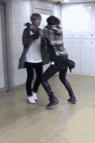 Hug Asian Male GIF