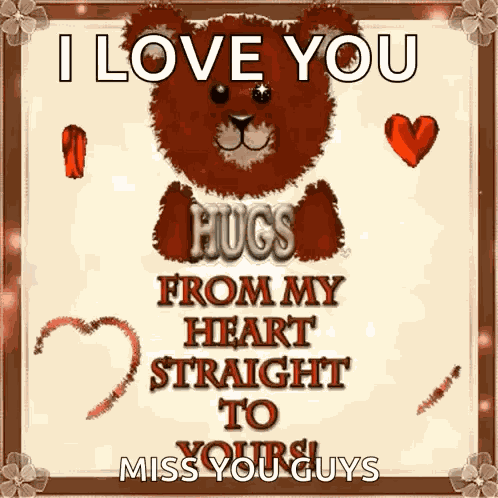 Hug From My Heart GIF