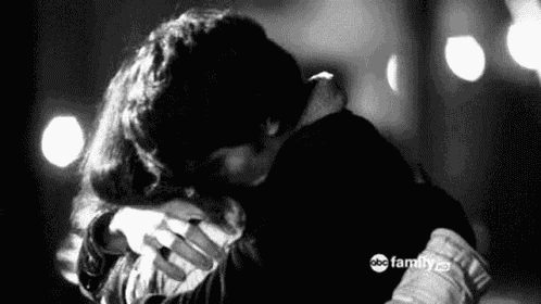 Hug Kiss GIF