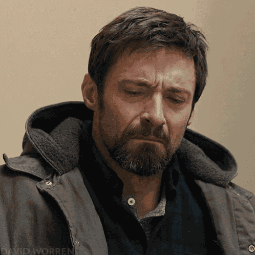 Hugh Jackman Crying GIF