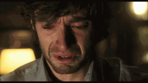 Hugh Jackman Sad GIF