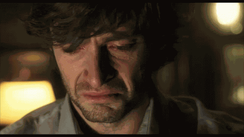 Hugh Jackman Sad GIF