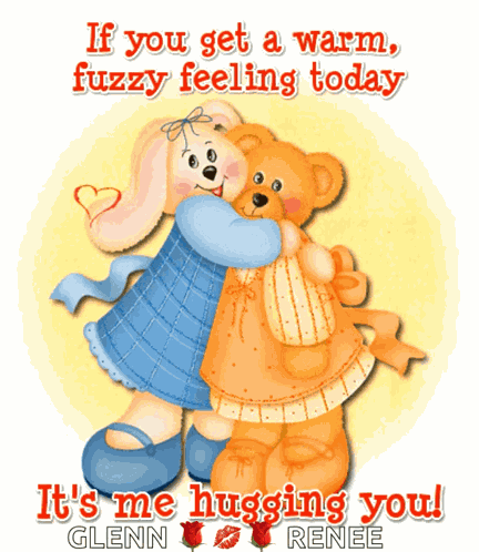 Hugs Thinking Of You GIF