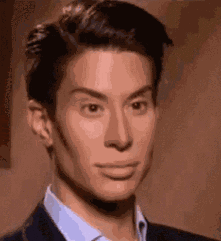 Huh Blink GIF