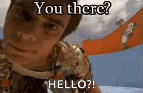 Huh Hello GIF