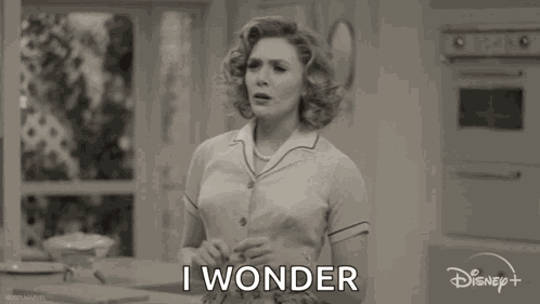 Huh Wanda Maximoff GIF