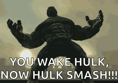 Hulk Angry GIF