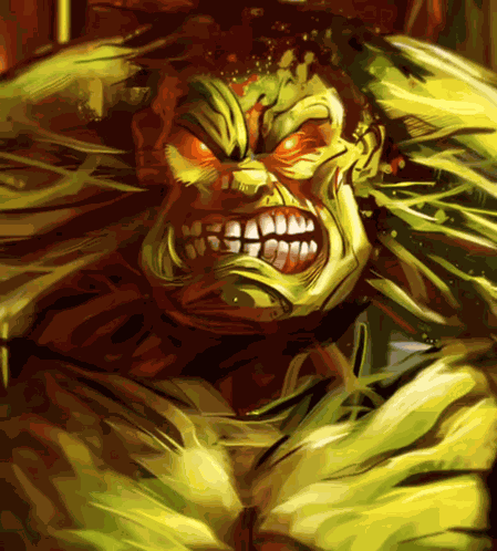 Hulk Fuming GIF