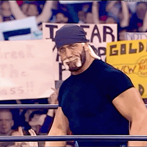 Hulk Hogan Entrance GIF