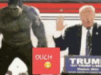 Hulk Smash Punch Out GIF