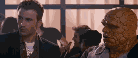 Human Torch Clobber Time GIF