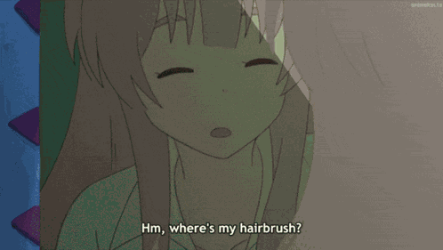 Humanity Has Declined Hair Brush GIF
