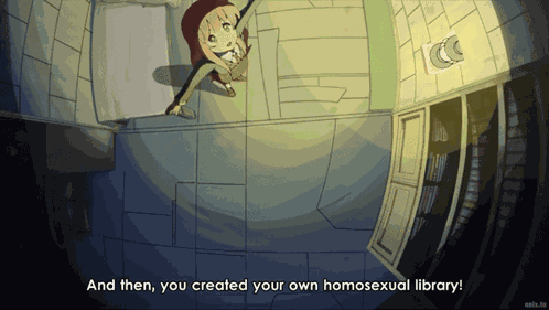 Humanity Has Declined Homosexual Library GIF