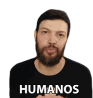 Humanos Schwarza Sticker