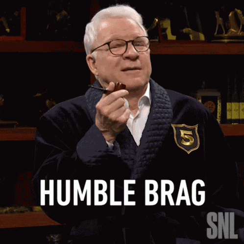 Humble Brag Steve Martin GIF