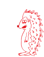 Humble Hedgehog Veefriends Sticker