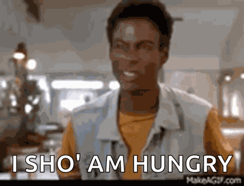 Hungry Chris GIF