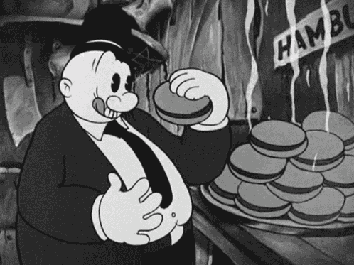Hungry Fat GIF