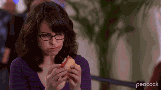 Hungry Liz Lemon GIF