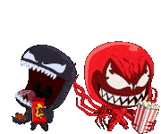 Hungry Venom Sticker