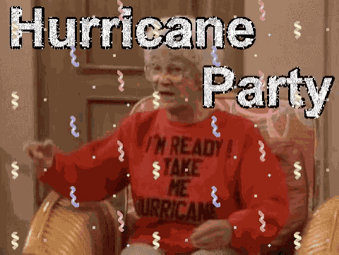 Hurricane Party Golden Girls GIF